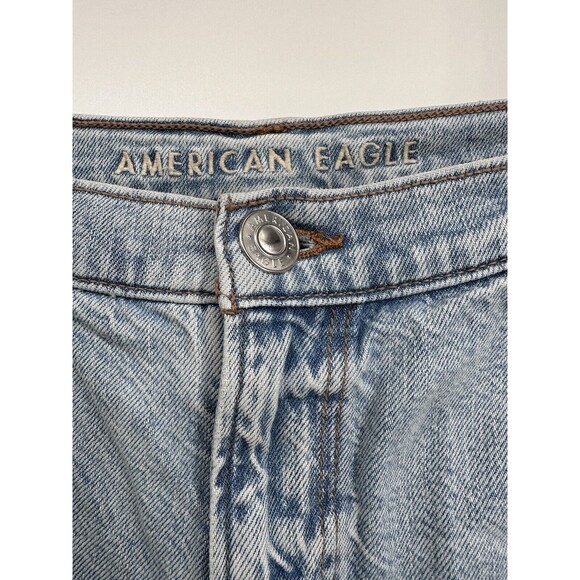 18R AE 90s Wide Leg Jeans - Extra Light Wash - High Waisted - Picture 4 of 13